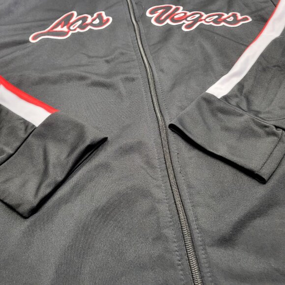 Las Vegas Mens Activewear Track Jacket 3XL Full Zip Embroidered DC Classic - Picture 7 of 14